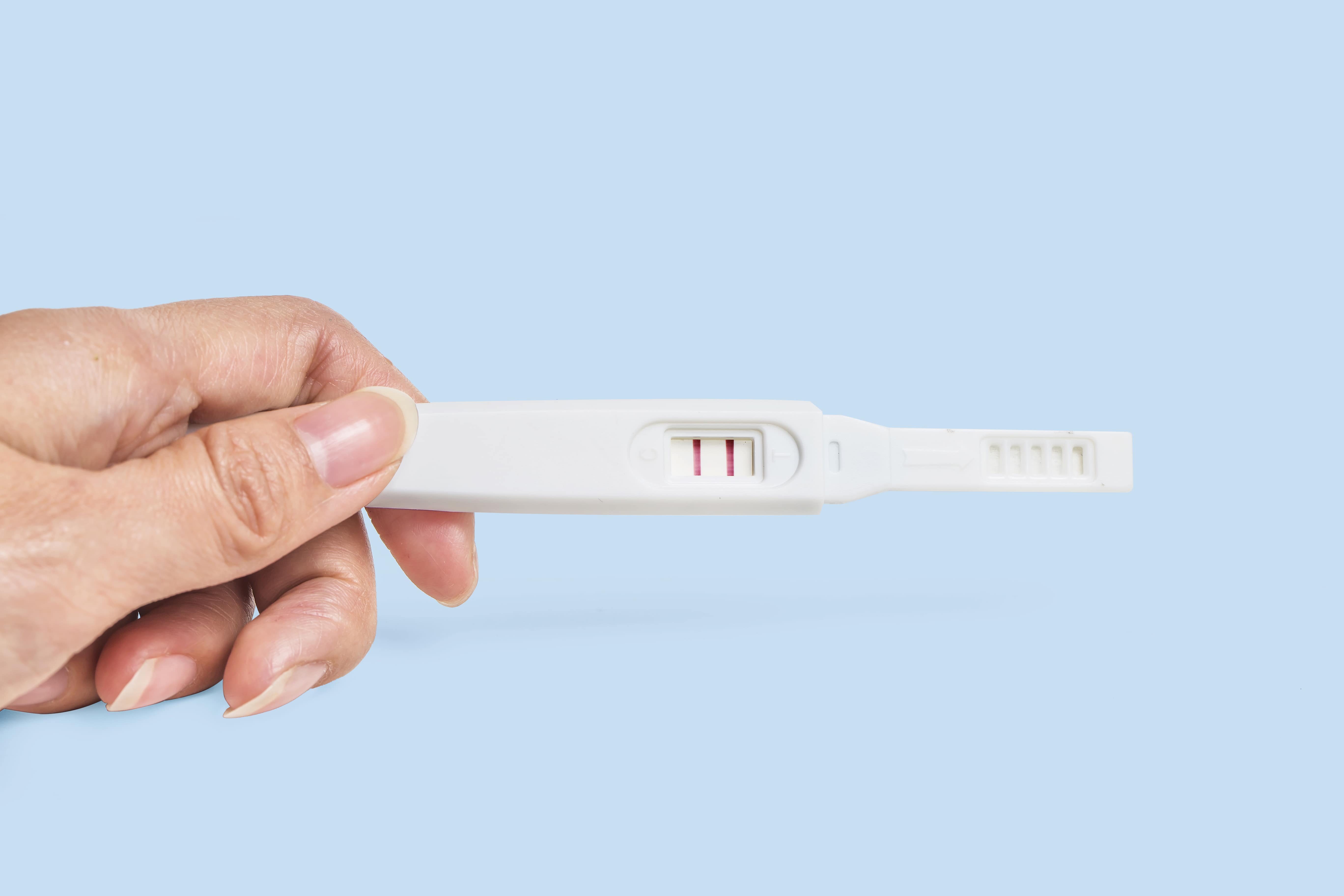 Тест на беременность на ночь